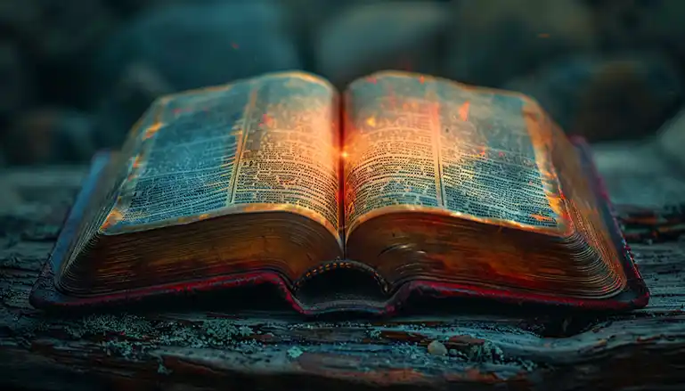 Bible open to a verse about God’s love, illustrating how God’s acceptance brings confidence and peace.