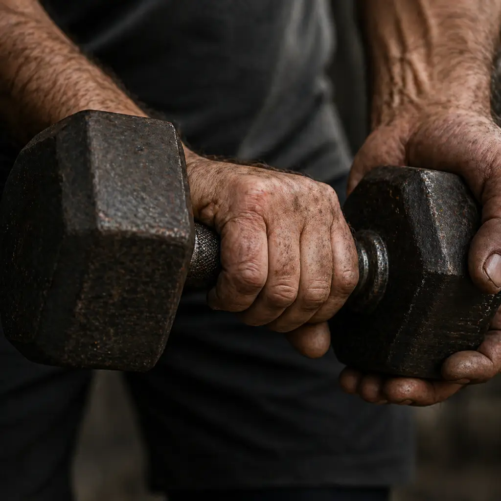 best home workouts for men over 40 dumbbell